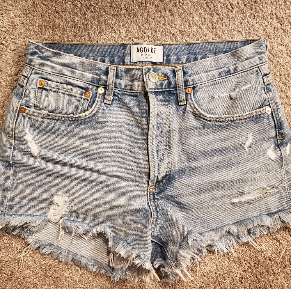 Agolde Parker Short Swapmeet size 25